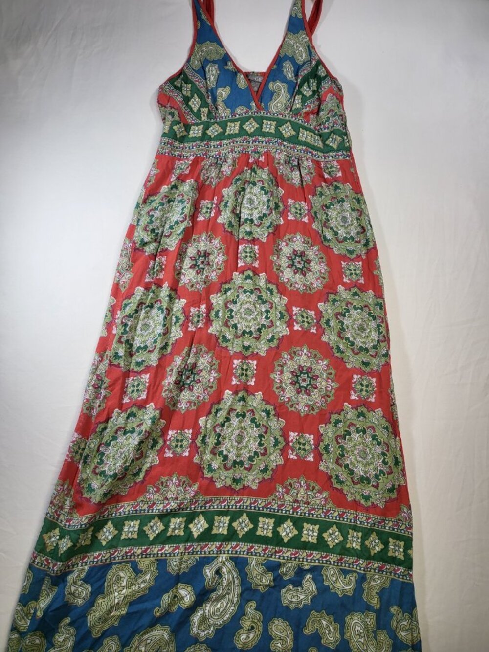 Angie Boho‎ Paisley & Mandala Maxi Dress – Size S